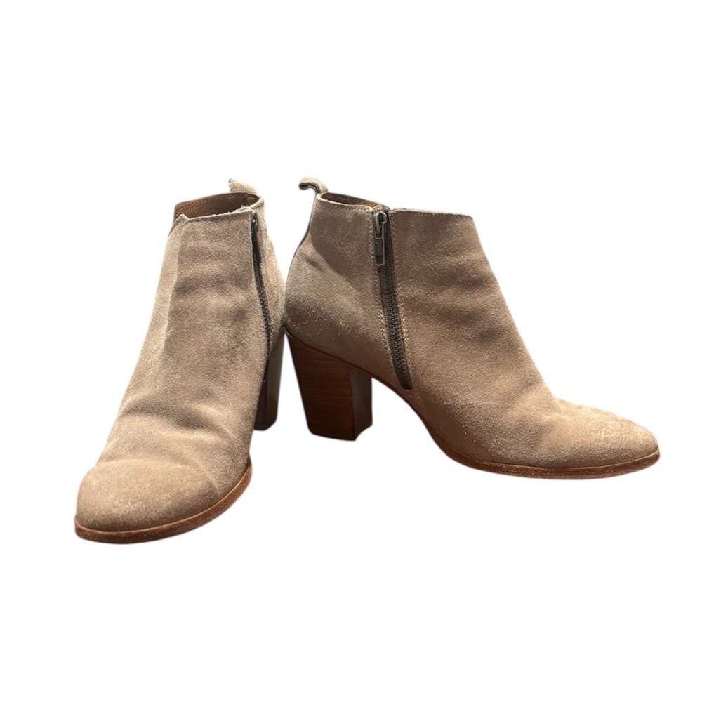 Frye Women's Meghan Ankle Booties in Tan Size 7